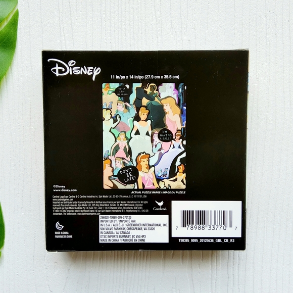 Disney Cinderella Collage 500 Piece Puzzle NEW - Picture 4 of 5